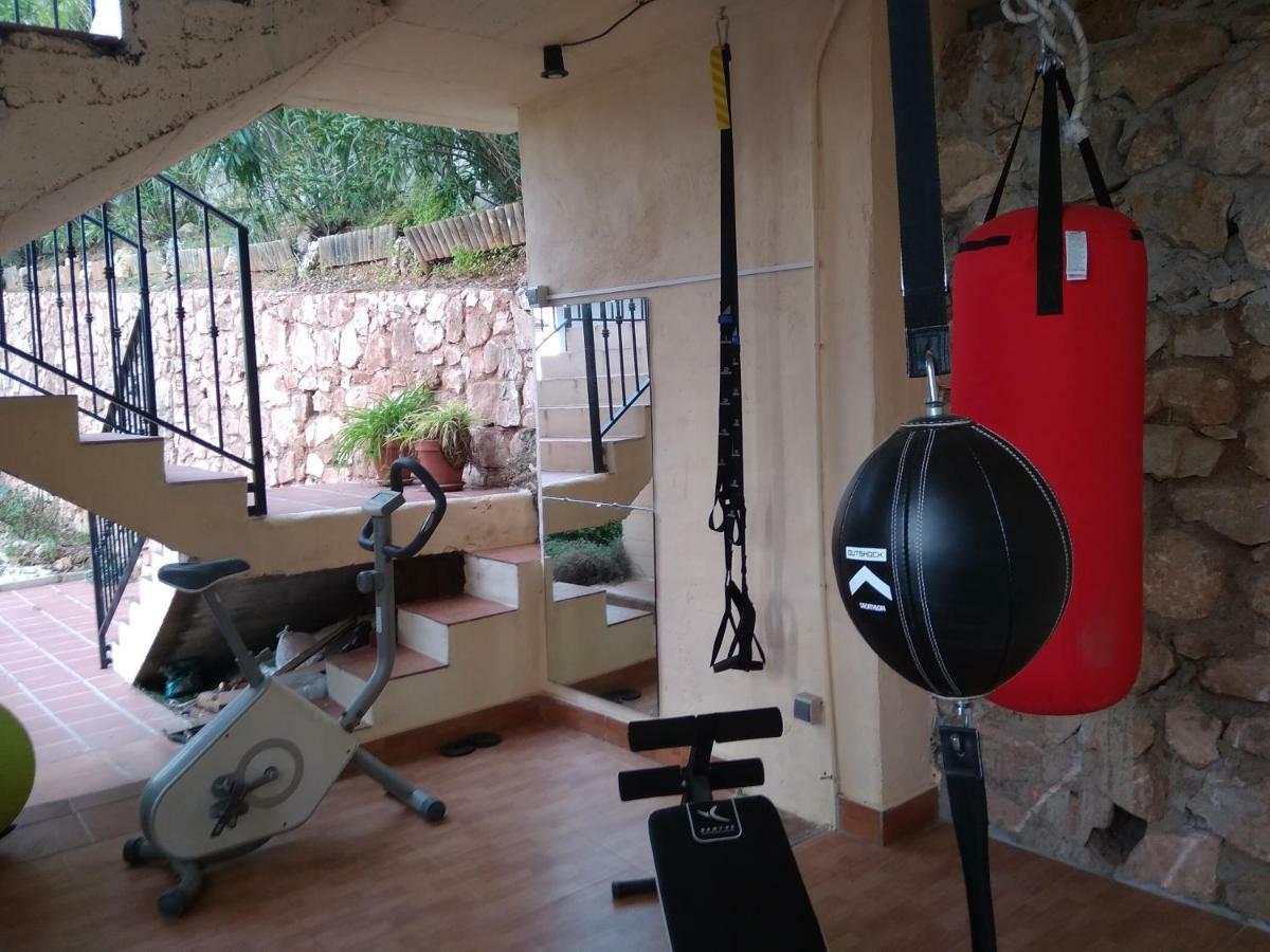 Apartamento En Villa Con Piscina مالقة المظهر الخارجي الصورة
